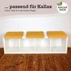 Klemmkissen Sitzkissen 1 Leiste 35cm Klemmtiefe Kunstleder Produktbild-Vorschau 10