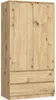 BDW, Armadio 2 ante, 2 cassetti, 180x90x51 cm, Armadio, Anteprima dell’immagine prodotto 2