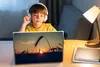 MuchoWow® Laptop Aufkleber Sticker Cover Gras - Herbst - Produktbild-Vorschau 3