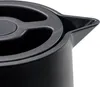 Thermos 1 L Isolierkanne Thermoskanne Glaskolbe Schwarz Produktbild-Vorschau 5