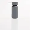 Distributore di sapone Zeller "Rubber", grigio, Ø6,6 x 16 Anteprima dell’immagine prodotto 4