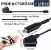 Scart auf zu HDMI Konverter Kabel Video Audio Adapter Produktbild-Vorschau 3