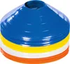 A stack of colorful sports cones. Voir les images du produit