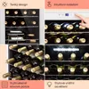 Klarstein vinotéka, 1 zóna, malá, 63 l, skleněné dveře, Náhled obrázku produktu 5