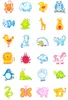 EDUPLAY 110271 Erkennungsschilder Tiere Aufkleber, 24 Produktbild-Vorschau 1