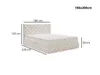 GrainGold Boxspringbett Canolo 180x200 - Bett mit Matratze Produktbild-Vorschau 8