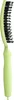 A light green hairbrush with black bristles is shown against a white background. Anteprima dell’immagine prodotto