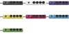 A collage of multiple power strips in different colors. Produktbild-Vorschau
