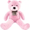 A pink teddy bear is sitting on a white background. Náhľad obrázku produktu