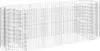 vidaXL Gabionen-Hochbeet Verzinktes Eisen 300x100x100 cm Produktbild-Vorschau 1