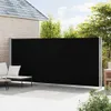 vidaXL Marquise latérale extensible 200x600 cm Noir Voir les images du produit 3