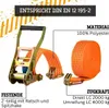 Safetytex 2x Spanngurt 6 Meter 50mm 4000kg 2tlg LKW Produktbild-Vorschau 2