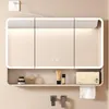 Badezimmer-Spiegelschrank, Spiegelschrank mit LED, Produktbild-Vorschau 3