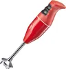 A red Bamix immersion blender is shown against a white background. Voir les images du produit