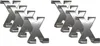 8 x Türhaken X-Form Edelstahl Handtuchhaken - Produktbild-Vorschau 1