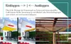 Sonnensegel einziehbares Pergola Markise Wasserdicht Produktbild-Vorschau 10