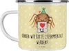Mr. & Mrs. Panda Teetasse Spinne Agathe Brief - Gelb Produktbild-Vorschau 1