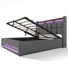 OKWISH Lit tapissier 160x200cm avec coffre,Lit coffre Lit Voir les images du produit 7