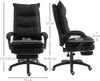 Fotel biurowy Vinsetto z funkcją masażu, ergonomiczny fotel Podgląd zdjęcia produktu 3