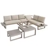 Flieks Gartenlounge-Set 6 Teilig, Balkonmöbelset mit 2 Produktbild-Vorschau 7