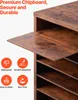 SucceBuy Holz-Literatur-Organizer mit 24 Fächern und Produktbild-Vorschau 3