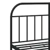 vidaXL Bettgestell mit Kopf- und Fußteil Metall Schwarz Produktbild-Vorschau 15