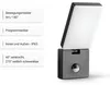 2x LED Aussenleuchte Bewegungsmelder Wand Leuchte anthrazit Produktbild-Vorschau 3