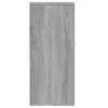 vidaXL Credenza Grigio Sonoma 88x30x70 cm Materiale a base Anteprima dell’immagine prodotto 13
