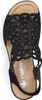 Rieker Damen Sandalette Schwarz Voir les images du produit 57
