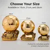 Replica van de Gouden Bal-trofee - Uitstekende Productafbeelding-voorbeeld 4