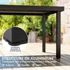 Outsunny Table š€ manger de jardin pour 8 personnes, table Voir les images du produit 4