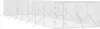vidaXL Outdoor-Hundezwinger Silbern 4x16x2 m Verzinkter Produktbild-Vorschau 3