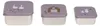 Lässig Snackbox Steel 3 pièces assorties Tiny Farmer lilas Voir les images du produit 2