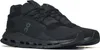 A pair of black ON Running Cloudnova 2 sneakers shown from a slightly elevated side angle against a white background. Produktbild-Vorschau
