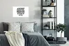 MuchoWow® Poster Illustration des Alphabets in schwarzen Produktbild-Vorschau 4