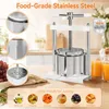 ROSEJANE, presse-fruits manuelle de 5 litres, en acier Voir les images du produit 3