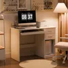 Bureau Mondeer avec 2 tiroirs et tablette coulissante pour Voir les images du produit 8