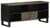 vidaXL TV-Schrank 100x33x46 cm Massivholz Mango Produktbild-Vorschau 8