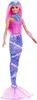 A Barbie mermaid doll with pink hair and a purple and blue scaled tail. Voir les images du produit