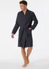 Schiesser Herren Bademantel Gr. L  weiss Produktbild-Vorschau 6