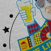 style3 Live like a King! Drink Beer! Damen T-Shirt Lebe wie Produktbild-Vorschau 2