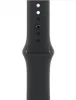 A close-up view of a black Apple Watch sport band. Náhled obrázku produktu