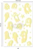 Maildor 10x Phospho' Stick, 2 Stickerbogen 10,5x16cm, Produktbild-Vorschau 2