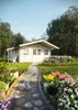 Palmako Gartenhaus Helena 24,6 m² - 70 mm hellgrau/weiß Produktbild-Vorschau 2