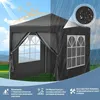 WOLTU Pavillon faltbar 2x2m mit 4 Seitenteilen und 4 Produktbild-Vorschau 7