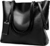 EDIBAZZAR | Geräumige Lederhandtasche, große Tragetasche, Produktbild-Vorschau 3