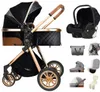 Kinderwagen 3-in-1 – Luxus Kombi-Kinderwagen – Buggy – Produktbild-Vorschau 1