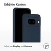 Accezz Liquid Silikoncase Google Pixel 8 - Dunkelblau Produktbild-Vorschau 4