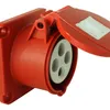Presa CEE da incasso diritta 400V 32A 4P 75x75 mm Anteprima dell’immagine prodotto 1