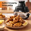 Fritéza COSTWAY 4 l/1,7 l, multifunkční fritéza 6 v 1, 1500 Náhled obrázku produktu 2